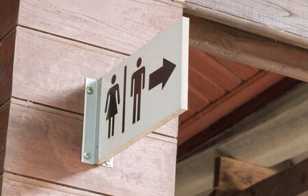 Toilet signの写真素材