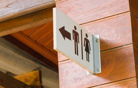 Toilet signの写真素材