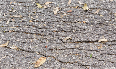 Old road surface for texture backgroundの写真素材