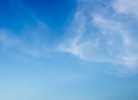 Beautiful of blue sky and group of cloud