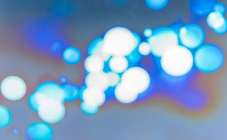 Abstract blurry background bokeh circles for Happy New Year and Christmas background