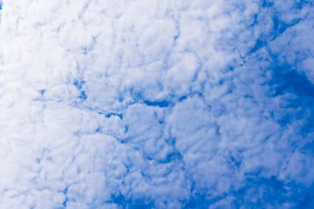 Beautiful of blue sky with cloudの写真素材