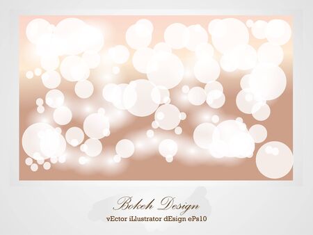 Abstract background. Circle light bokeh for template texture. Background for electronic card, white lighten circle shape, event, holiday, new year, christmas.のイラスト素材