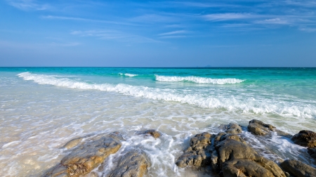 phi phi krabi beach in thailand