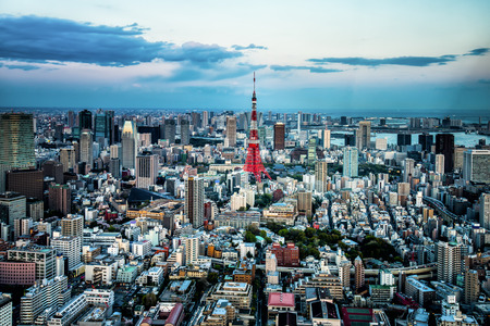 Tokyo city viewのeditorial素材