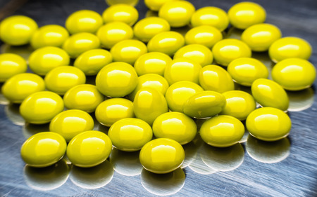 heap of colorful pills  medical backgroundの写真素材