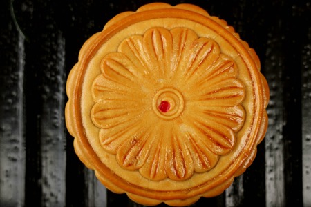 Traditional mooncakeの写真素材