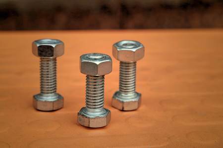 nut arrange as a heart on wood backgroundの写真素材