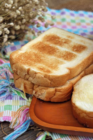 Breakfast with toast