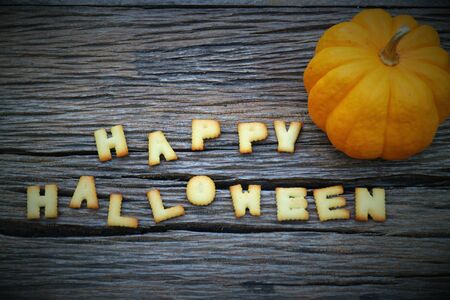 happy Halloween message designの写真素材