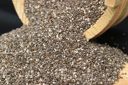 Chia seedsの写真素材