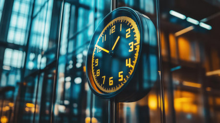 A digital clock displaying an incorrect time among precise ones, showcasing the beauty of diversity.の素材