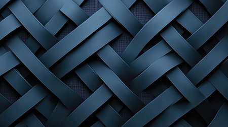 Clean and modern background with interweaving lines forming a seamless geometric pattern.の素材