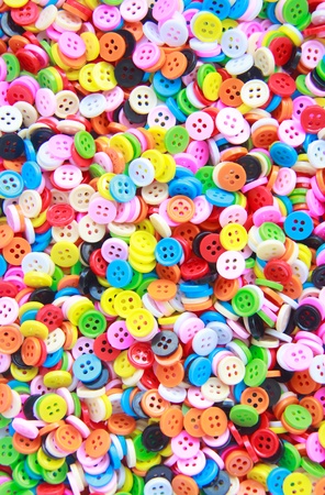 Colorful buttons,  Colorful  Clasperの写真素材