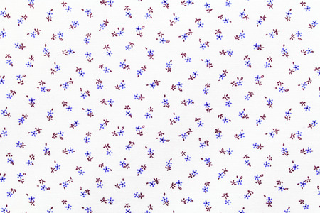 flower seamless pattern on fabric as backgroundの写真素材