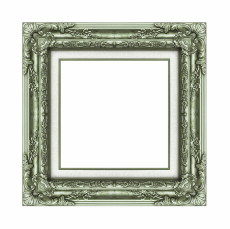 Vintage green frame with blank spaceの写真素材