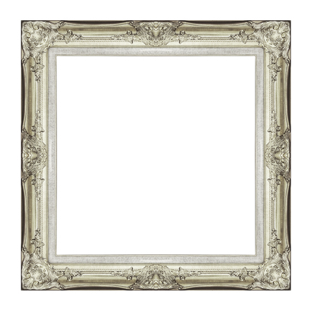 Vintage golden frame with blank spaceの写真素材