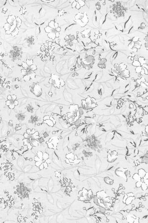 Rose Fabric background, Fragment of colorful retro tapestry textile pattern with floral ornament useful as background.の写真素材