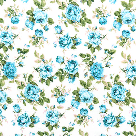 Rose Fabric background, Fragment of colorful retro tapestry textile pattern with floral ornament useful as backgroundの写真素材