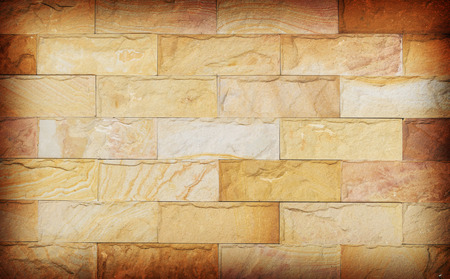 sand stone wall texture and ackground of decorateの写真素材