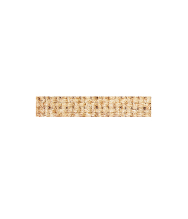 Signs Mathematics made from sackcloth brown isolated on white background and clipping path.の写真素材
