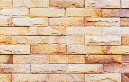 sand stone wall Background of decorateの写真素材