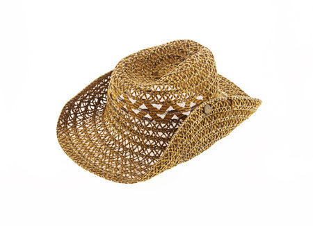 hat isolated on white background, cowboy hatの写真素材