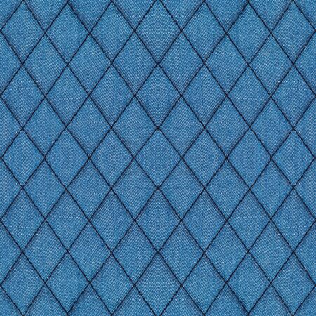 blue jeans texture for the background, classic blue pantone color.の写真素材