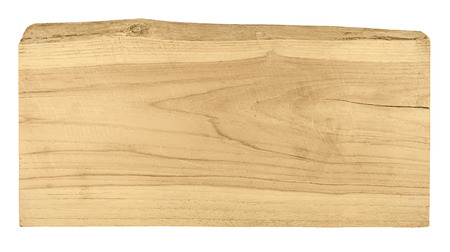 old plank wood isolated on white backgroundの写真素材