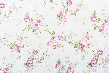 Rose on fabric backgroundの写真素材