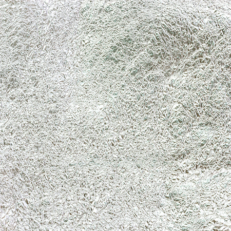 Shiny yellow leaf silver foil texture for background. Creaseの写真素材