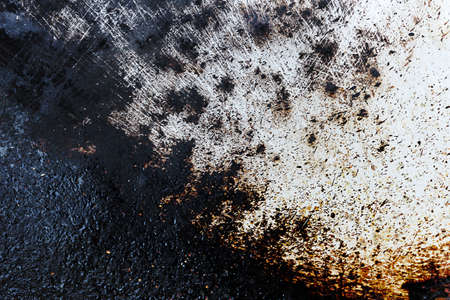 Old metal background and texture (High resolution) and shadow.の写真素材