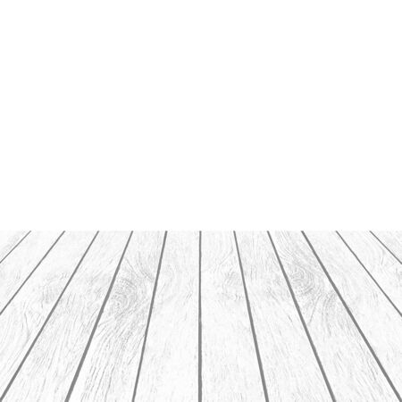 White wood plank texture for background.の写真素材