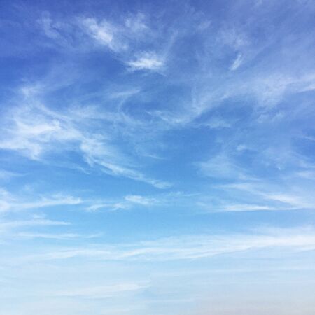 Blue sky backgroundの写真素材