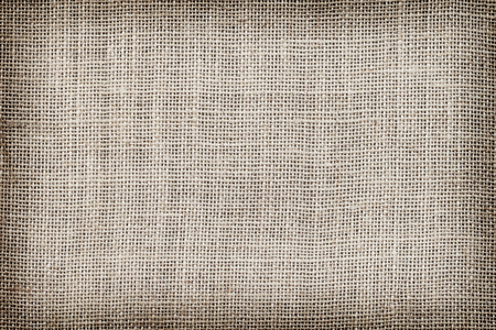 Brown sackcloth texture or background and empty space.の写真素材