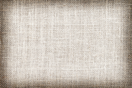 Brown sackcloth texture or background and empty space.の写真素材