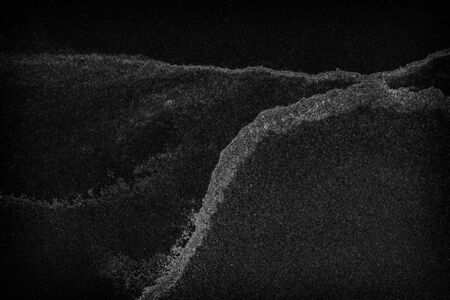 Dark gray black stone slate background or texture.の写真素材