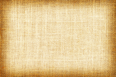 Brown sackcloth texture or background and empty space.の写真素材