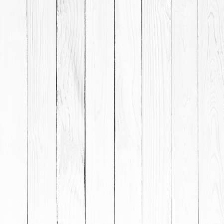White gray wood wall plank texture or background.の写真素材