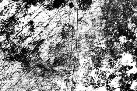 Grunge black and white abstract background or texture with distress scratch.の写真素材