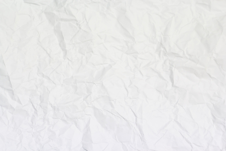 White paper wrinkled texture or background for your design.の写真素材