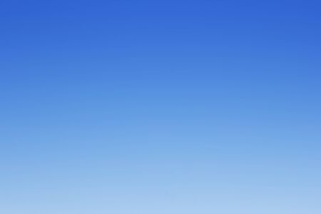 clear blue sky background and empty space for your design, no cloudの写真素材