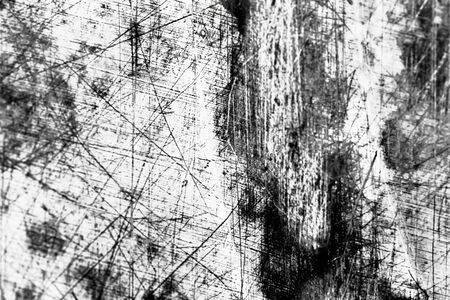 Grunge black and white abstract background or texture with distress scratch.の写真素材