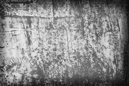 Concrete gray wall and white paint for background.の写真素材