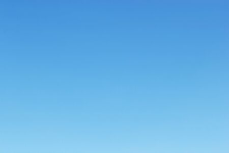 clear blue sky background and empty space for your design, no cloud.の写真素材