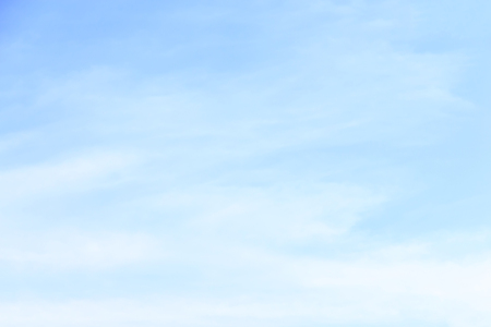 Soft white clouds against blue sky background for your design, beautiful of nature.の写真素材