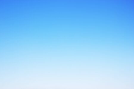 Clear blue sky background and empty space for your design, no cloud.の写真素材