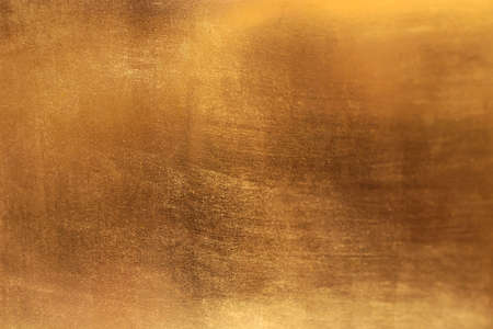 Gold abstract background or texture and gradients shadow.の写真素材