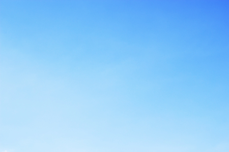 Clear blue sky background and empty space for your design, no cloud.の写真素材