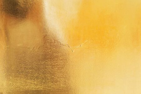 Gold abstract background or texture and gradients shadow.の写真素材